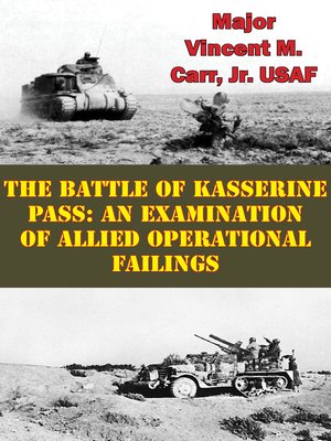 cover image of The Battle of Kasserine Pass
